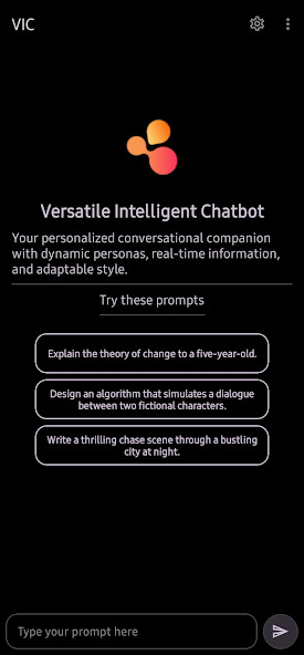 Run android online APK VIC - Free AI Chatbot from MyAndroid or emulate VIC - Free AI Chatbot using MyAndroid Run android online APK VIC - Free AI Chatbot from MyAndroid or emulate VIC - Free AI Chatbot using MyAndroid
