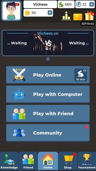 Emulate iPhone app Vichess - Play Chess Online using MyAndroid Emulate iPhone app Vichess - Play Chess Online using MyAndroid