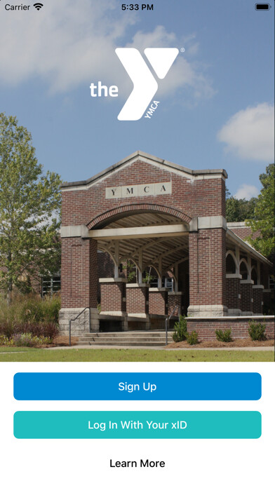 Emulate iPhone app Vicksburg YMCA using MyAndroid