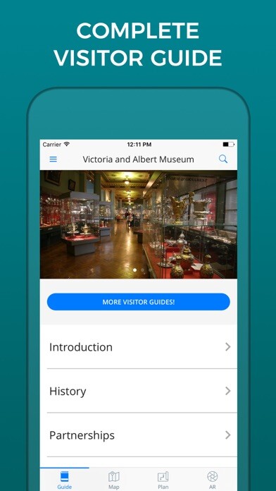 Emulate iPhone app Victoria and Albert Museum Guide and Maps using MyAndroid Emulate iPhone app Victoria and Albert Museum Guide and Maps using MyAndroid