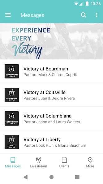 Run android online APK Victory Christian Center Ohio from MyAndroid or emulate Victory Christian Center Ohio using MyAndroid