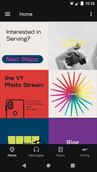 Emulate iPhone app Victory Youth Tulsa using MyAndroid