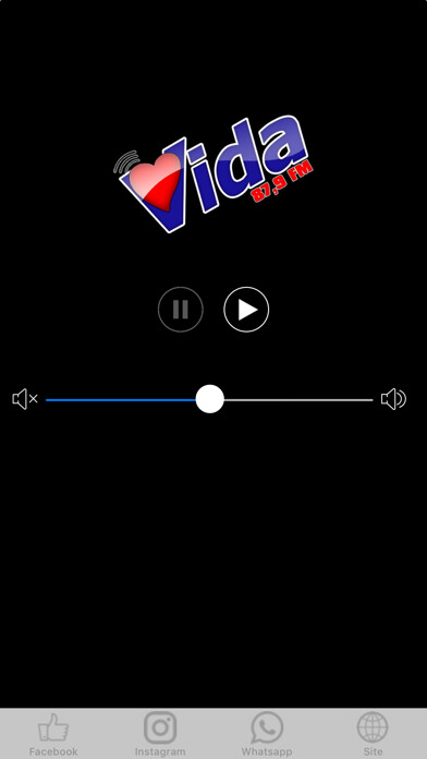 Emulate iPhone app Vida FM - Silvânia using MyAndroid Emulate iPhone app Vida FM - Silvânia using MyAndroid