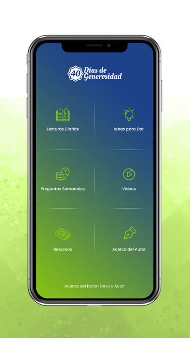 Emulate iPhone app Vida Generosa using MyAndroid