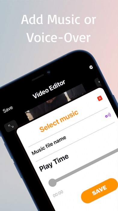 Emulate iPhone app VidaVideo Video Editor Maker using MyAndroid