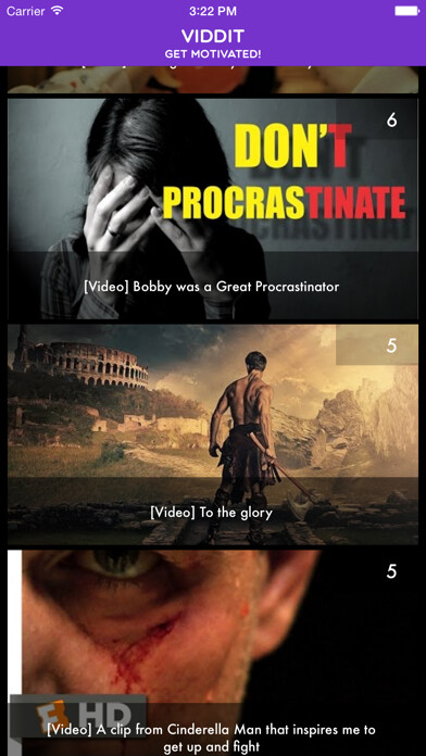 Emulate iPhone app Viddit using MyAndroid