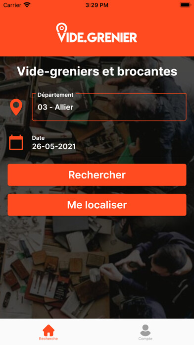 Emulate iPhone app Vide.Grenier using MyAndroid Emulate iPhone app Vide.Grenier using MyAndroid