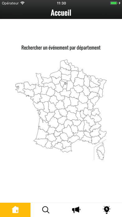 Emulate iPhone app Vide-greniers et brocantes using MyAndroid Emulate iPhone app Vide-greniers et brocantes using MyAndroid