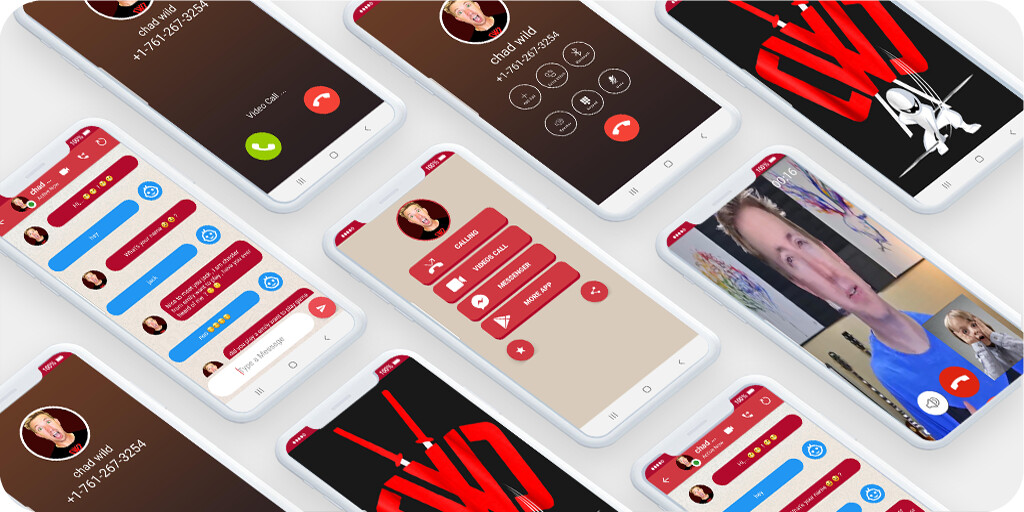 Run android online APK video call and chat from chd from MyAndroid or emulate video call and chat from chd using MyAndroid