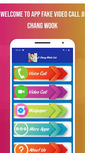 Run android online APK Video Call Ji Chang Wook !Fake Video Call from MyAndroid or emulate Video Call Ji Chang Wook !Fake Video Call using MyAndroid