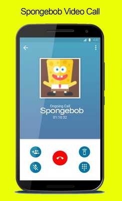 Emulate Android APK Video Call Simulator For Sponge-bob