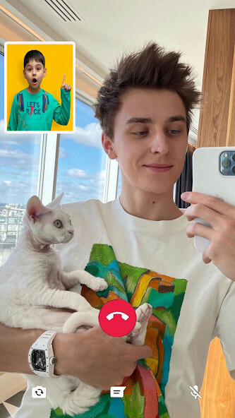 Run android online APK Video Call Vlad A4 Bumaga from MyAndroid or emulate Video Call Vlad A4 Bumaga using MyAndroid