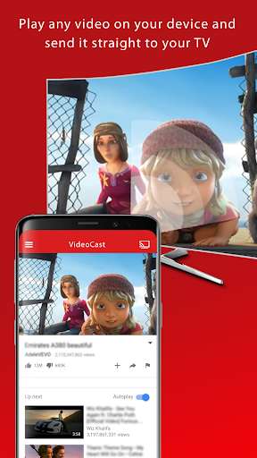Run android online APK VideoCast DLNA Movie Player from MyAndroid or emulate VideoCast DLNA Movie Player using MyAndroid