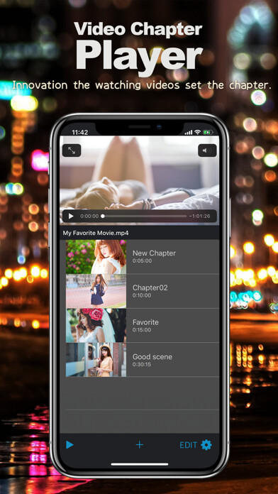 Emulate iPhone app Video Chapter Player using MyAndroid
