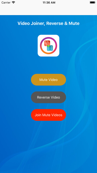 Emulate iPhone app Video Clips Joiner using MyAndroid