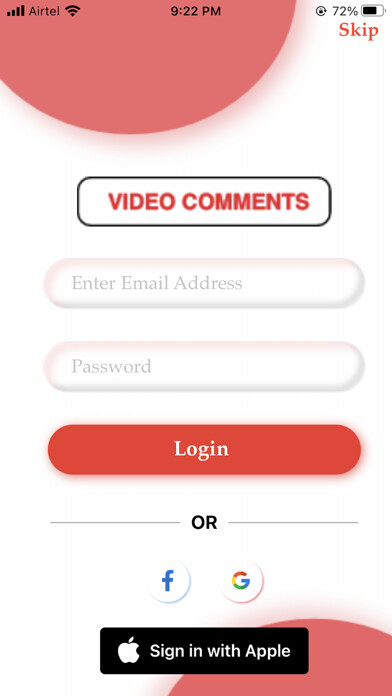 Emulate iPhone app Video Comments using MyAndroid