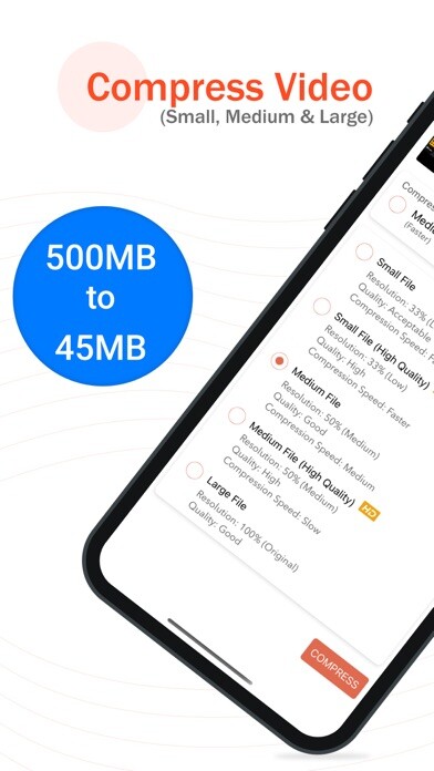 Emulate iPhone app Video Compressor & Converter using MyAndroid
