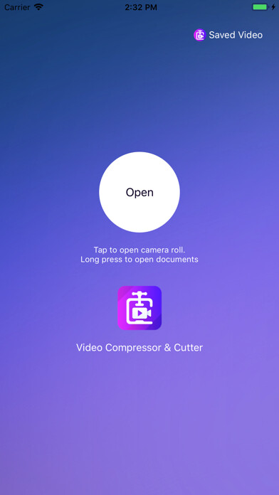 Emulate iPhone app Video Compressor with Cutter using MyAndroid