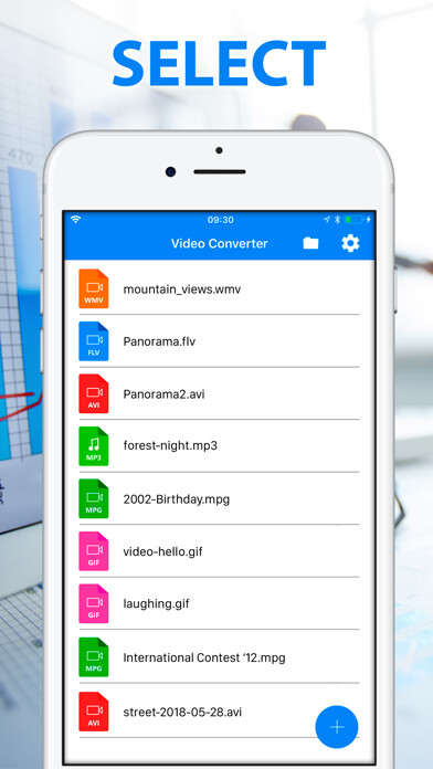 Emulate iPhone app Video Converter and Media File using MyAndroid
