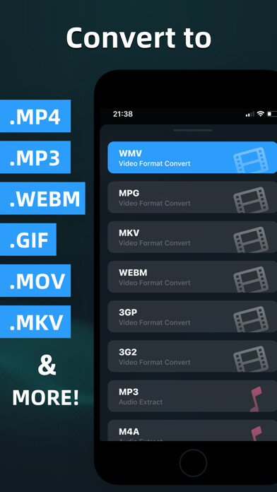 Emulate iPhone app Video Converter Pro: Mov, MP3 using MyAndroid Emulate iPhone app Video Converter Pro: Mov, MP3 using MyAndroid