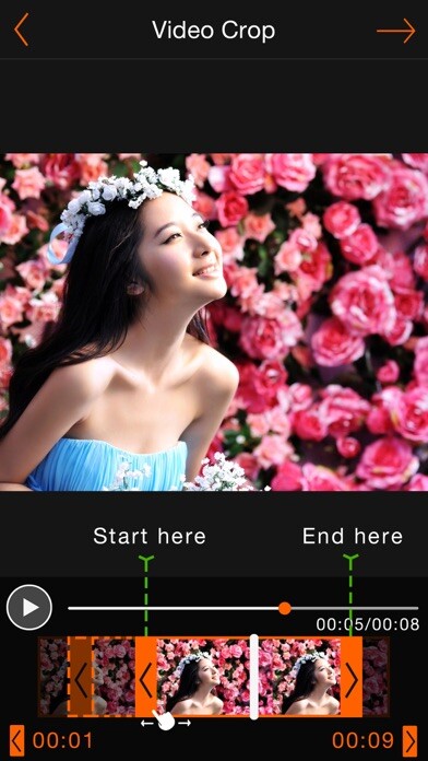 Emulate iPhone app Video Cutter - Movie Gif Maker using MyAndroid Emulate iPhone app Video Cutter - Movie Gif Maker using MyAndroid