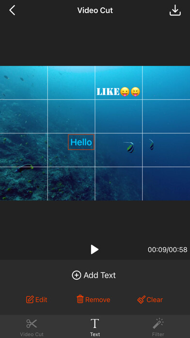 Emulate iPhone app Video Cut - Video Editor using MyAndroid Emulate iPhone app Video Cut - Video Editor using MyAndroid