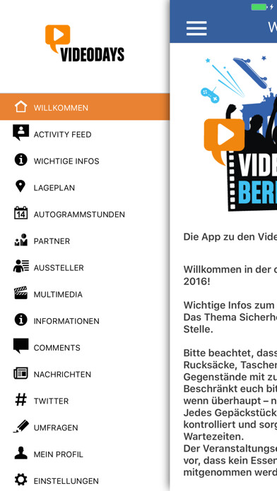 Emulate iPhone app VideoDays 2017 using MyAndroid Emulate iPhone app VideoDays 2017 using MyAndroid