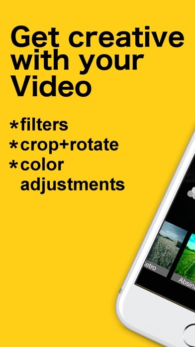 Emulate iPhone app VideoEdit+ Filters & Crop using MyAndroid