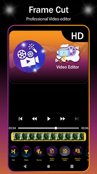 Run android online APK video editor-clips video maker from MyAndroid or emulate video editor-clips video maker using MyAndroid