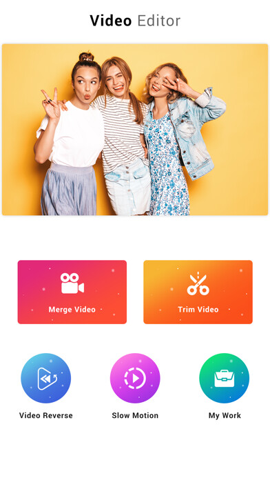 Emulate iPhone app Video Editor : Cutter & Joiner using MyAndroid