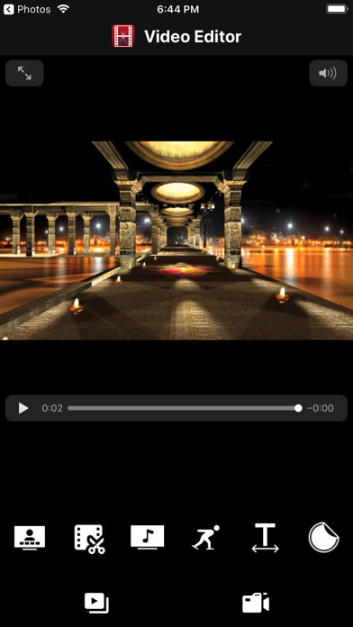 Emulate iPhone app Video Editor & iVideo Maker using MyAndroid