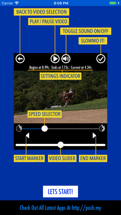 Emulate iPhone app Video Editor Slowmo Effect using MyAndroid