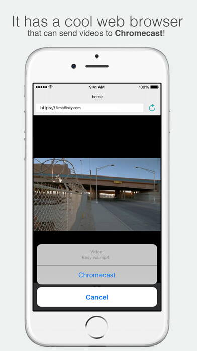 Emulate iPhone app Video Explorer II-Player for Chromecast, Plex, NAS using MyAndroid Emulate iPhone app Video Explorer II-Player for Chromecast, Plex, NAS using MyAndroid