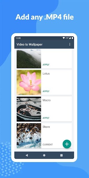 Run android online APK Video (.GIF;.MP4) to Wallpaper from MyAndroid or emulate Video (.GIF;.MP4) to Wallpaper using MyAndroid