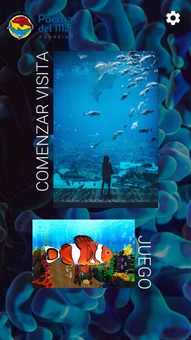 Emulate iPhone app Video guia Poema del Mar using MyAndroid