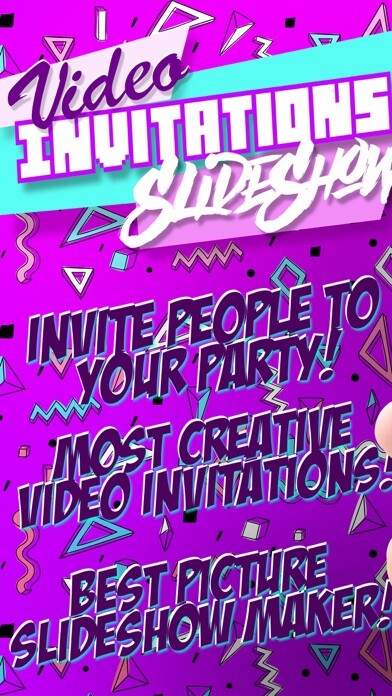 Emulate iPhone app Video Invitations Pro – Best SlideShow Editor using MyAndroid