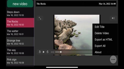 Emulate iPhone app Video Journal & Notes using MyAndroid