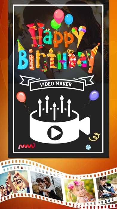 Emulate iPhone app Video Maker Birthday Slideshow using MyAndroid Emulate iPhone app Video Maker Birthday Slideshow using MyAndroid