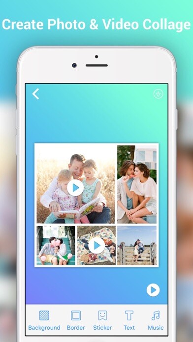 Emulate iPhone app Video Maker - Photo collage using MyAndroid Emulate iPhone app Video Maker - Photo collage using MyAndroid