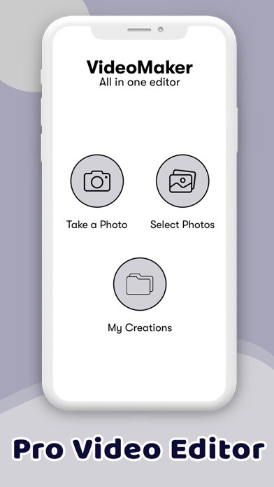 Emulate iPhone app Video Maker - Photos to Video using MyAndroid