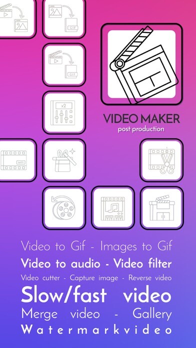 Emulate iPhone app Video Maker – Post Production using MyAndroid