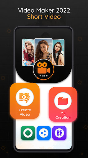Run android online APK Video Maker With Song 2022 from MyAndroid or emulate Video Maker With Song 2022 using MyAndroid