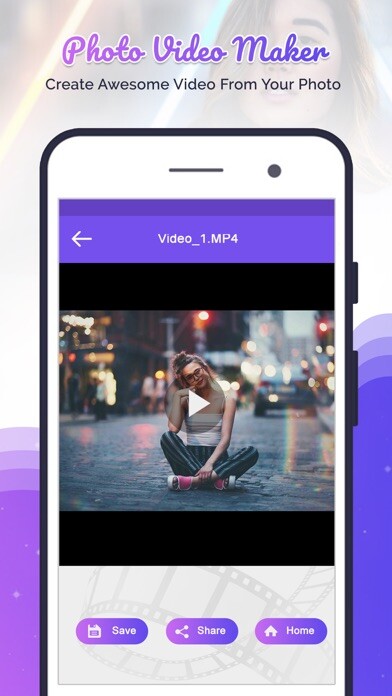 Emulate iPhone app Video Movie Maker using MyAndroid