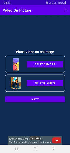 Run android online APK Video On Photo App - Overlay video on Picture from MyAndroid or emulate Video On Photo App - Overlay video on Picture using MyAndroid