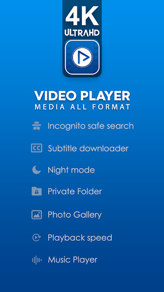 Run android online APK Video Player Media All Format from MyAndroid or emulate Video Player Media All Format using MyAndroid