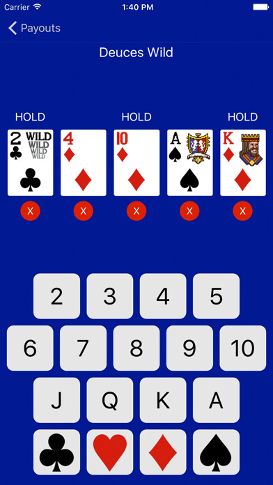Emulate iPhone app Video Poker Analyzer using MyAndroid Emulate iPhone app Video Poker Analyzer using MyAndroid