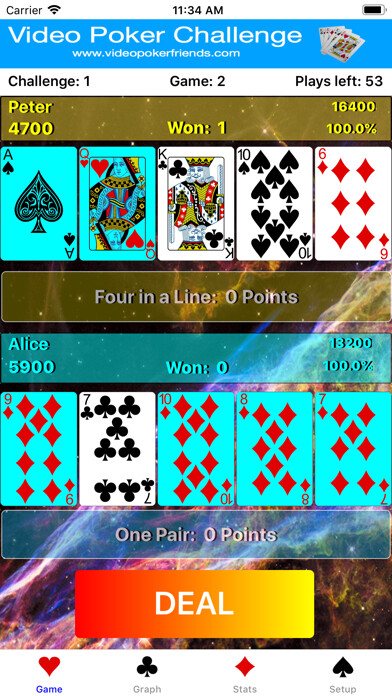 Emulate iPhone app Video Poker Challenge using MyAndroid Emulate iPhone app Video Poker Challenge using MyAndroid