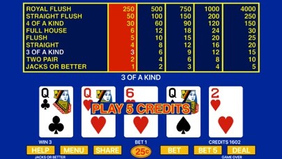 Emulate iPhone app Video Poker - Poker Games using MyAndroid