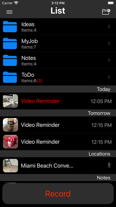 Emulate iPhone app Video Reminders using MyAndroid Emulate iPhone app Video Reminders using MyAndroid
