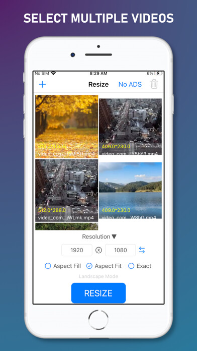 Emulate iPhone app video resizer & reduce video using MyAndroid Emulate iPhone app video resizer & reduce video using MyAndroid